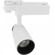 Φωτιστικό LED Ράγας 30W 230V 2400lm 38° 3000K Θερμό Φως 4 Καλωδίων Λευκό 6344 Light